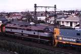 122493: West Footscray Junction GM 1 in tow on 9822 Adelaide Streel Train