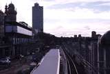 122497: Flinders Street Platform 14 Princes Bridge site Looking East Federation Square works in progress