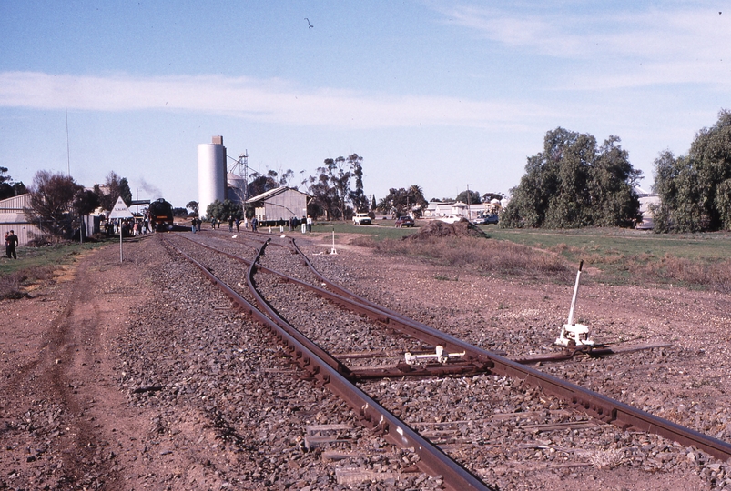 122515: Sea Lake North end points looking South In distance 8091 Down Steamrail Special R 761