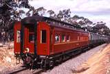 122581: Dunolly up side km 208 Goulburn at rear of 8192 Up Steamrail Special