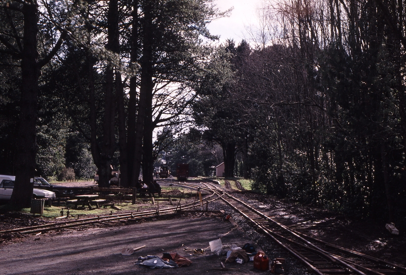 122585: Gembrook Town Station West end looking West