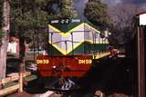 122593: Gembrook Town Station Ballast Train DH 59 on 3A Road