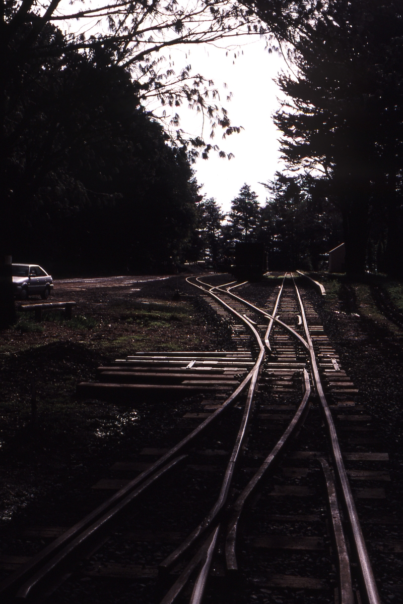 122596: Gembrook Turnout connecting 3A and 4A Roads looking West