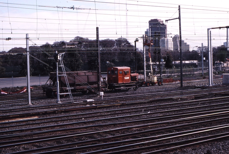 122609: Richmond Junction RT 49 and Ballast Wagon