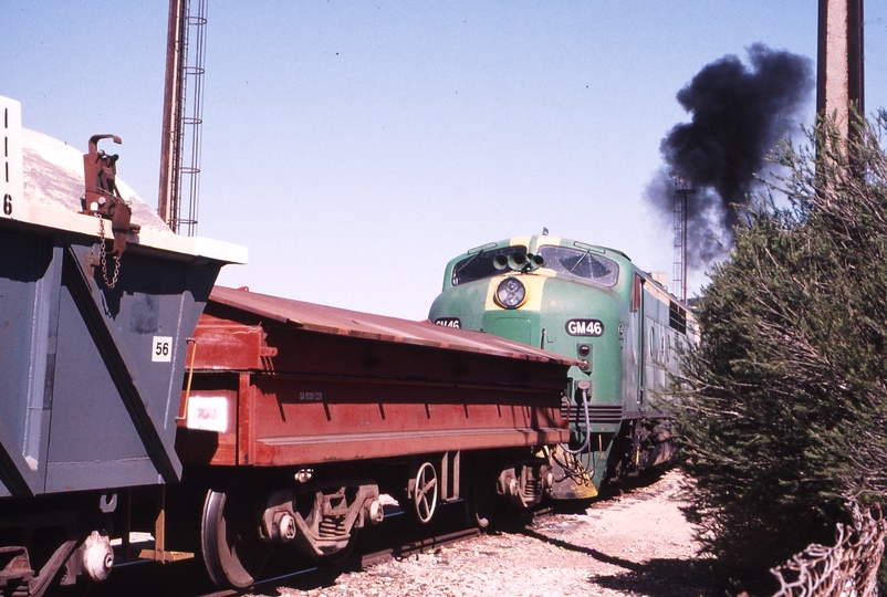 122704: Port Pirie at rear Ellen Street Station Museum Shunt to Yard 847 GM 46