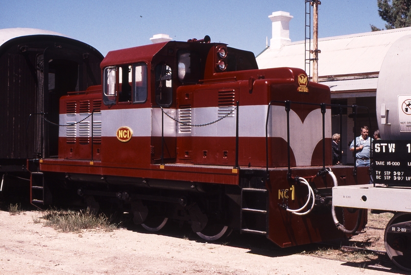 122850: Orroroo NC 1 2nd locomotive on 10:00am Down Passenger