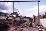 122915: Boronia looking towards Belgrave Dismantling tracks at old station