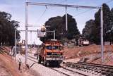 122935: Boronia Commencement of deviation at Melbourne end looking towards Belgrave