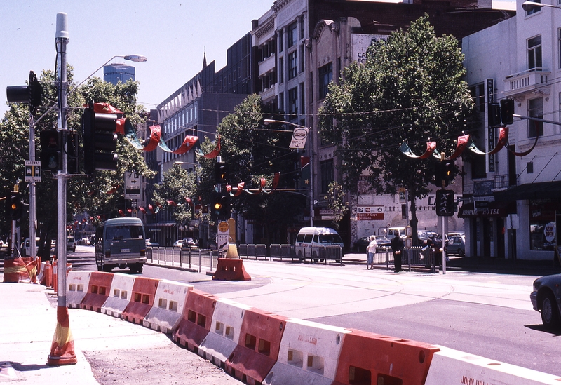 123029: Junction to Exhibition Street Bridge in Flinders Street