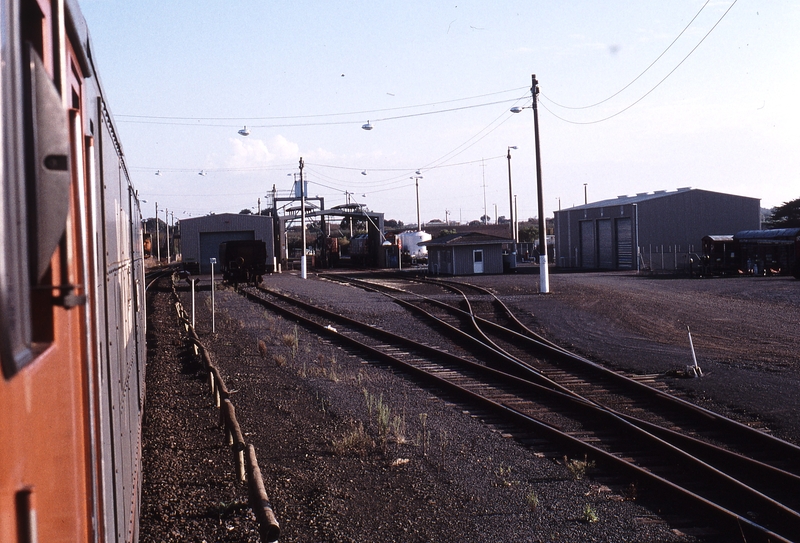 123211: Portland Depot looking towards Junction from 8792 Down ARE Special