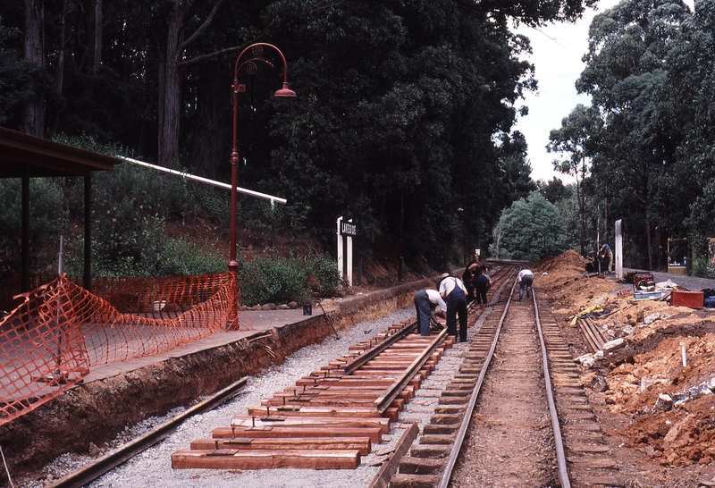 123234: Lakeside Reconstruction Stage 2 in progress looking West