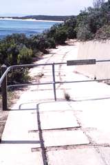 123261: Fort Nepean Remains of 2' 3' gauge tramway serving gunnery post