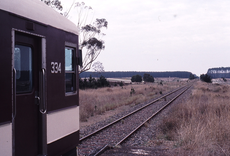 123307: Wandilo Southbound RTA Special (405), 334 Looking towards former Glencoe Line alignment at left