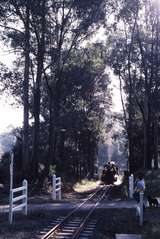 123340: Doonaha Road Level Crossing (up side), 1:40pm Down Gembrook Passenger 14A