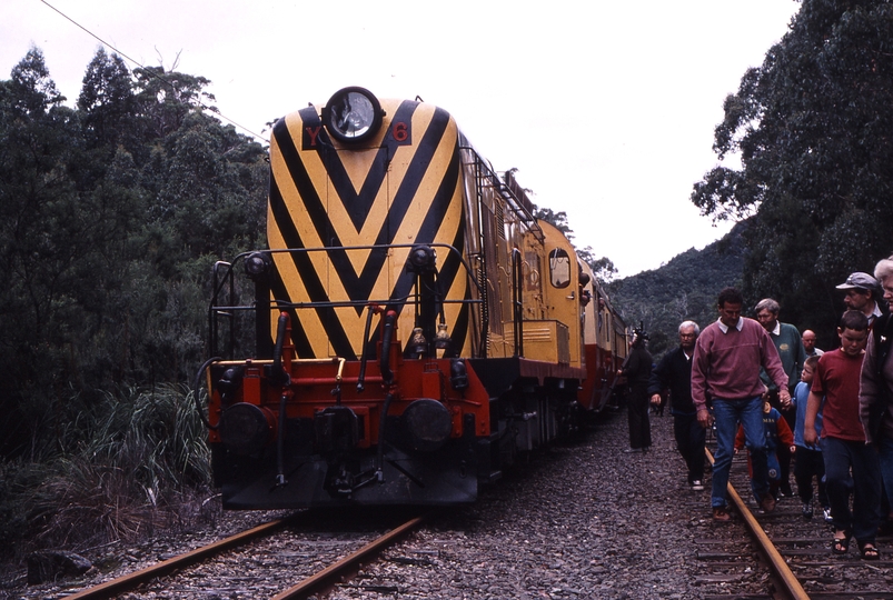 123421: Melba Flats Y 6 shunting cars from Mining Week Special