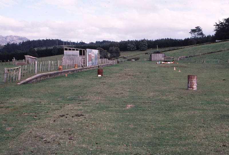 123492: Roland looking towards end of track