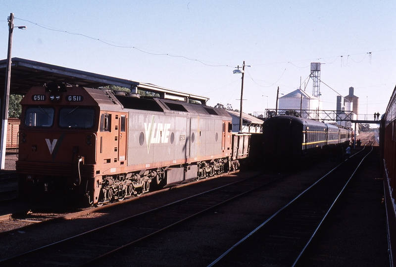 123542: Ouyen G 511 stabled gypsum train