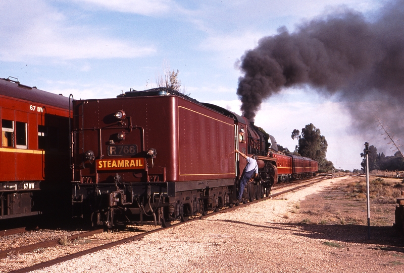 123607: Redcliffs R 766 running round 8196-8197 SRV Special