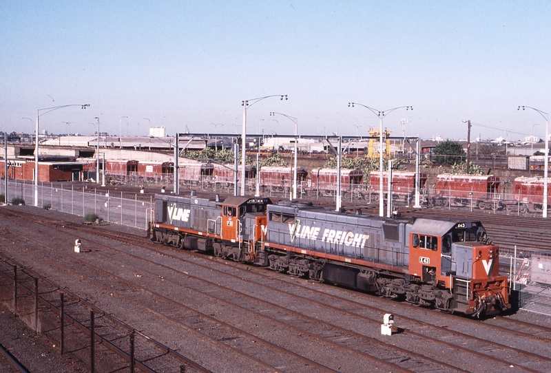 123678: North Melbourne X 43 P 11 fromSleeper Train