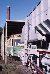 123684: North Williamstown ARHS Museum VR Tram 53 and Fyansford No 3