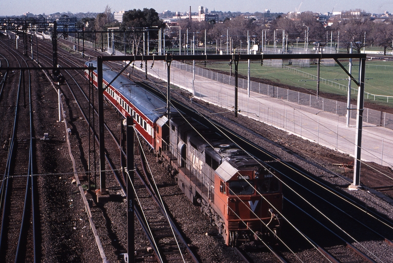 123704: Original MCG Footbridge 8420 Passenger from Traralgon N 468