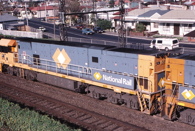 123720: West Footscray Junction 9605 MB2 Brisbane Superfreighter (NR 66), NR 40 (DL 41),