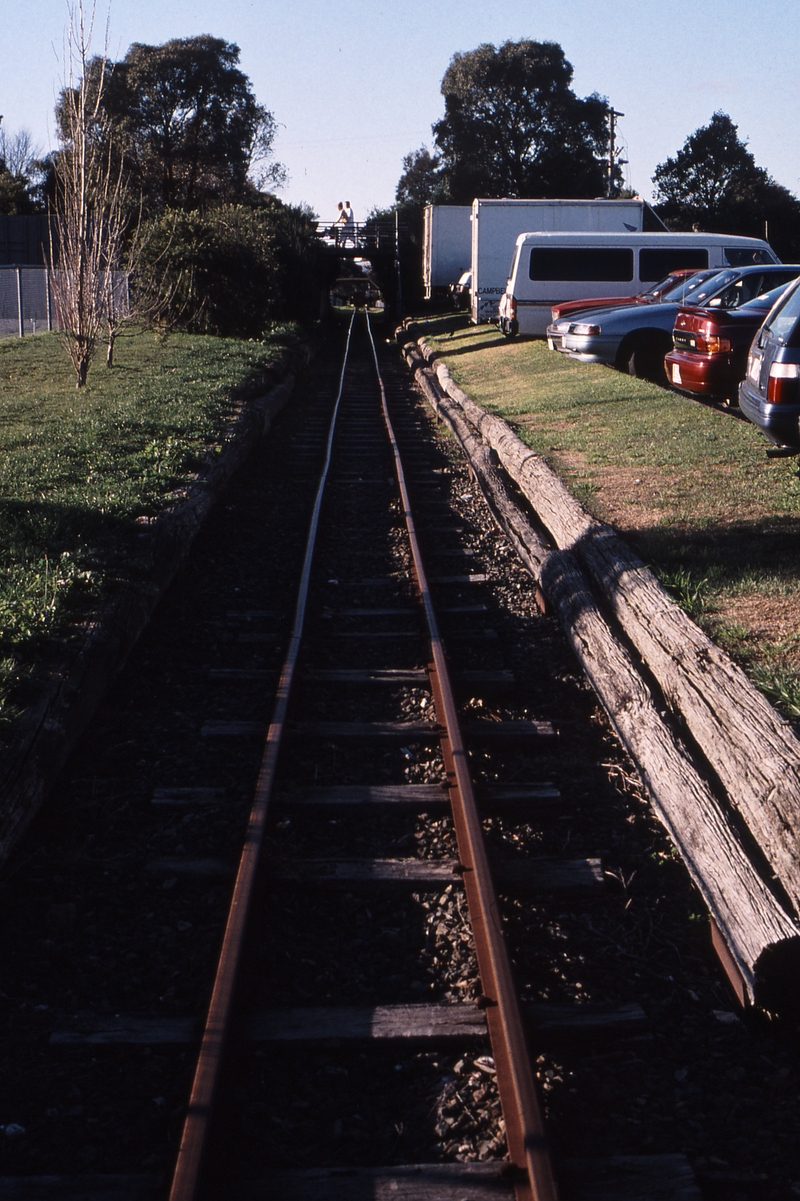 123763: Caribbean Gardens Track looking North from Depot towards Station