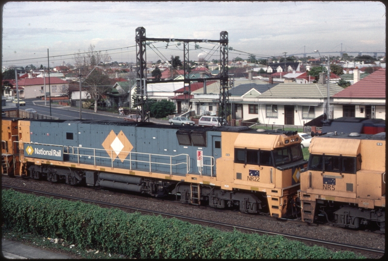 123787: West Footscray Junction Down Light Engines (NR 5), NR 22 (NR 104),