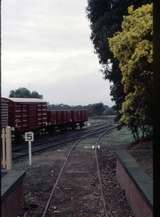 123796: Maldon looking along Carriage Dock towards Castlemaine