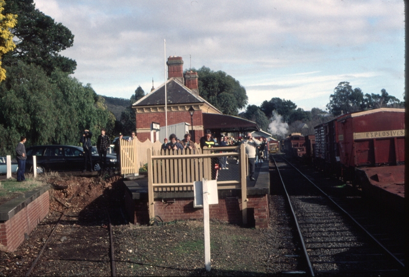 123838: Maldon looking towards end of track from 107 Down Special Passenger RM 61