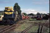 123844: Maldon T 333 K 160 making up 108 Up Special Mixed F 212 in backgrond shunting