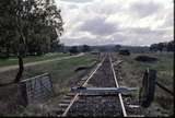 123859: Muckleford looking towards Maldon from Castlemaine end level crossing