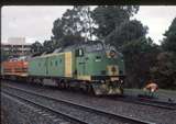 123887: Mile End Yard opposite Adelaide Rail Passenger Terminal CLF6 CLP 14 (ALF 23), shunting MP9 SCT Train