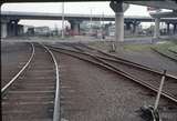 124047: Appleton Dock Junction looking North under 'Citylink' from Moonee Ponds Creek