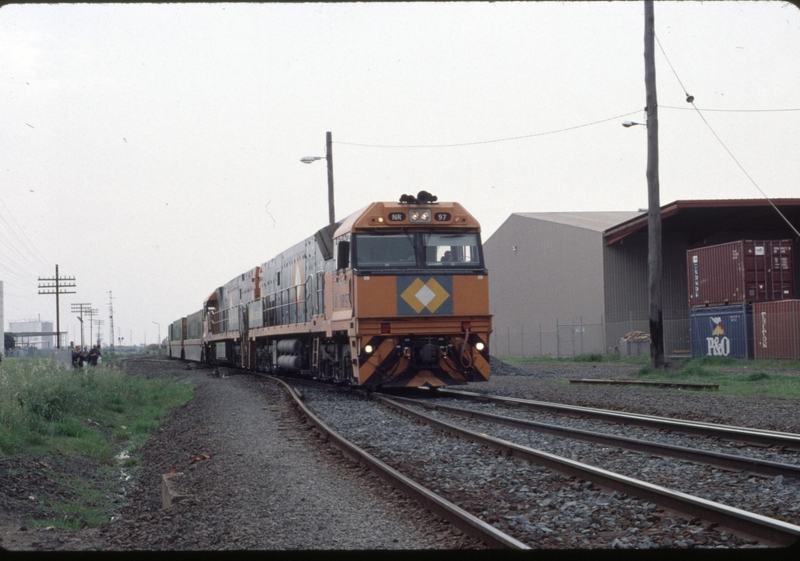 124071: Brooklyn NR 93 NR 97 9823 National Rail Superfreighter to Adelaide