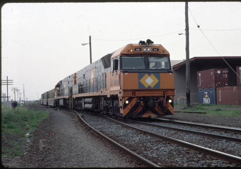 124072: Brooklyn NR 93 NR 97 9823 National Rail Superfreighter to Adelaide