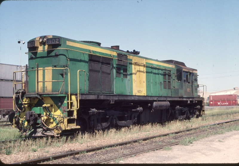 124105: Port Adelaide Flat Standard Gauge Shunter 602