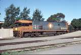 124122: Adelaide Rail Passenger Terminal Keswick NR 120 shunting cars for Melbourne Alice Springs Ghan