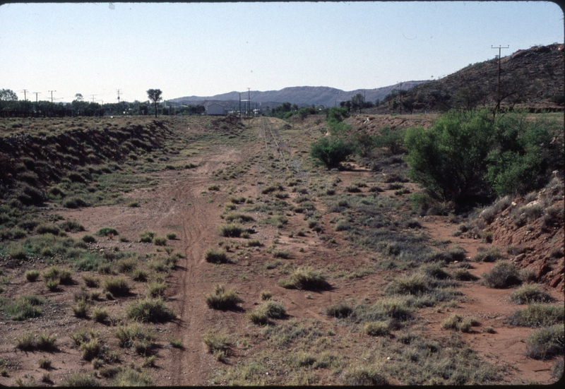 124135: Alice Springs End of Track looking towards Station