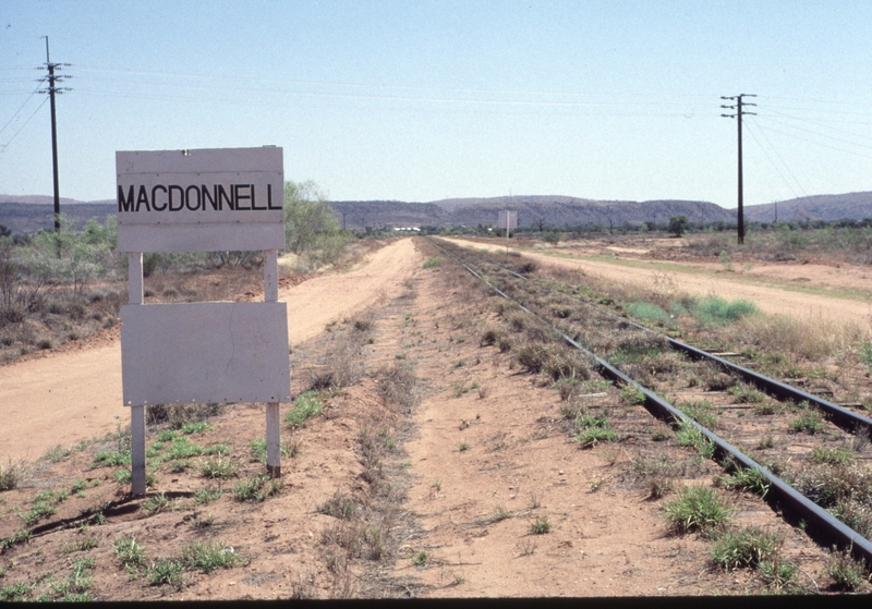 124165: Macdonnell km 1292 5 Northbound Approach Sign