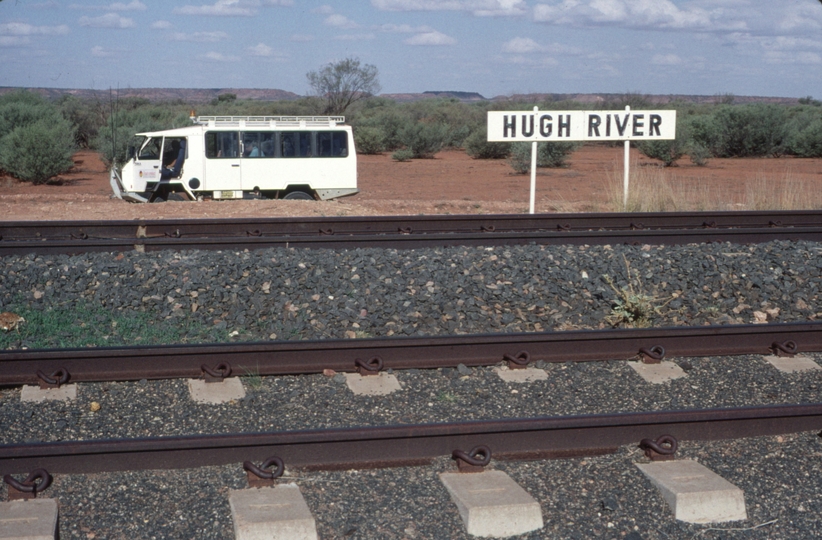 124216: Hugh River looking from West to East acoss line