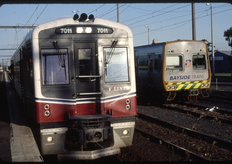 124274: Pakenham 7011 8440 Up Passenger from Warragul Stabled Comeng Suburban Train