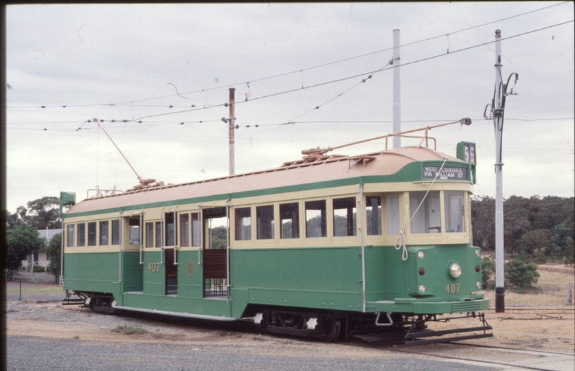 124464: Victorian Tramcar Tramcar Preservation Association Haddon W2 407