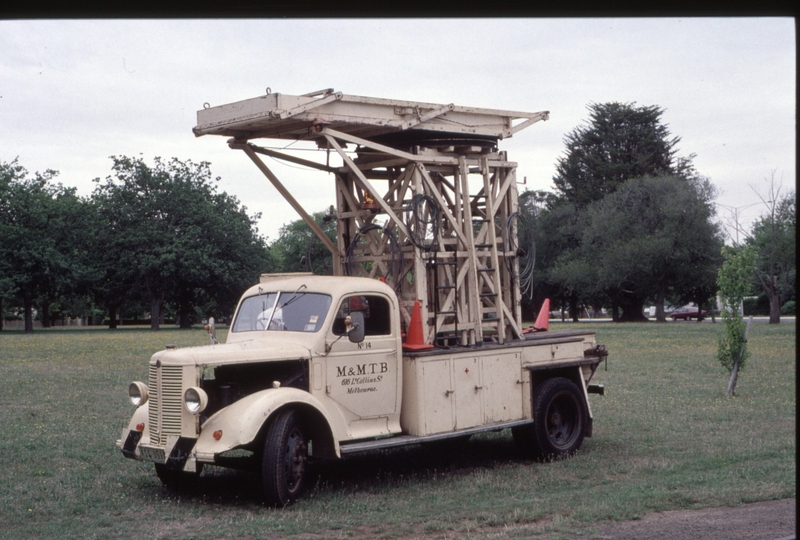 124485: Ballarat Tramway Museum M&MTB Tower Truck