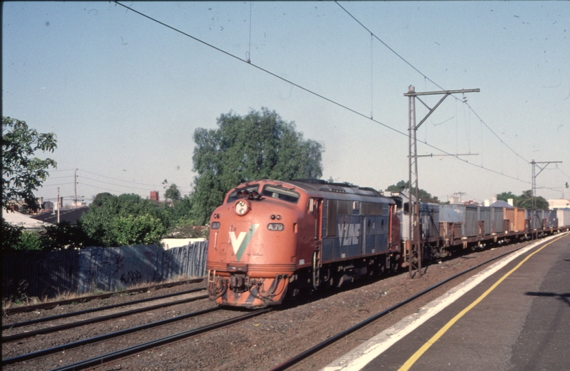 124529: Middle Footscray Down Freight Victoria Freight A 79 T 400