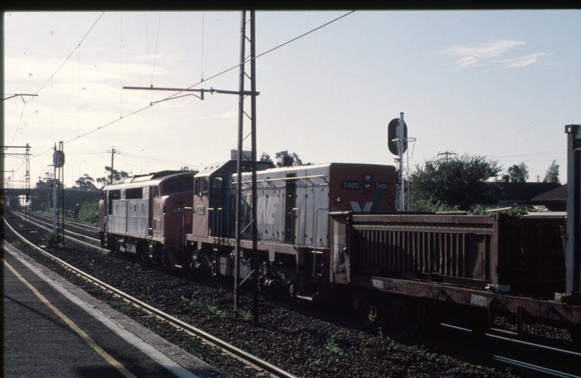 124530: Middle Footscray A 79 T 400 Down Freight Victoria Freight