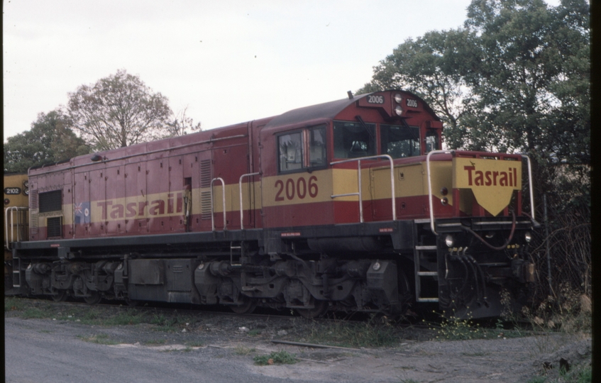 124591: Hobart (end of track), 2006 stabled