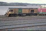 124600: Hobart (Regatta Stand), 2100 shunting 36 Freight to Burnie