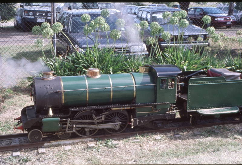 124699: Melbourne Traction Engine Club Scoresby Freelance 4-4-2 Passenger