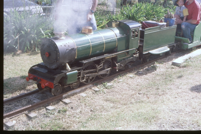 124700: Melbourne Traction Engine Club Scoresby Freelance 4-4-2 Passenger